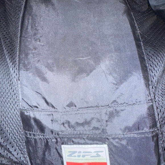 First Gear Black Leather Jacket for Road Bike - excellent condition size 46 - Picture 10 of 11